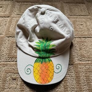Handmade - Pineapple - Women’s Adjustable Hat